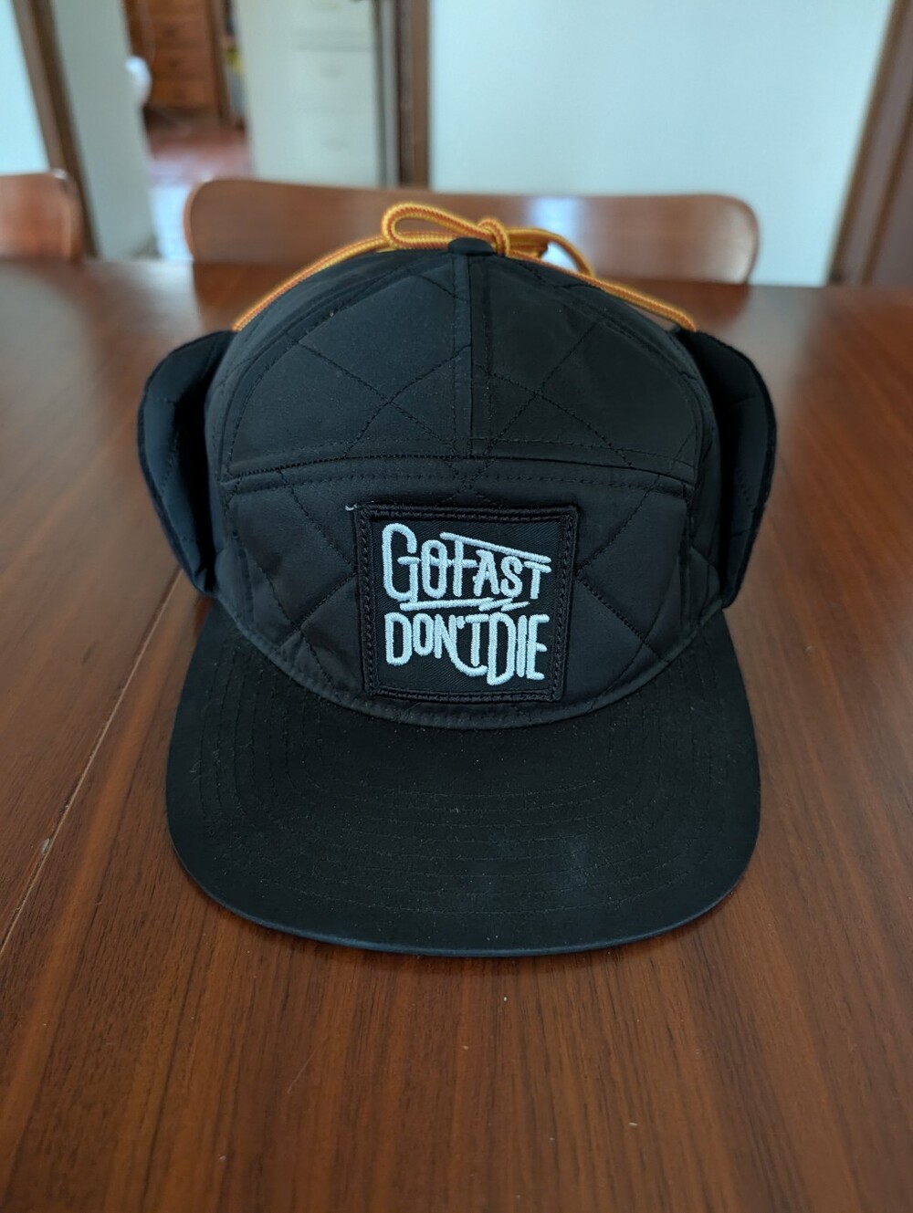 Go Fast Don't Die The Original Boonie Brappy Camper Cap Hat Black